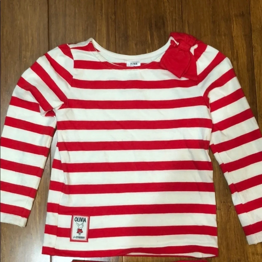 NWOT Gymboree girls red matching set size 3T